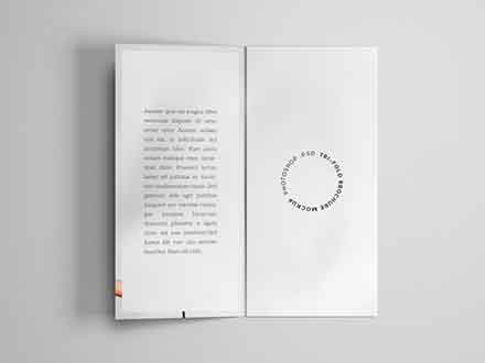 Trifold Brochure Mockup