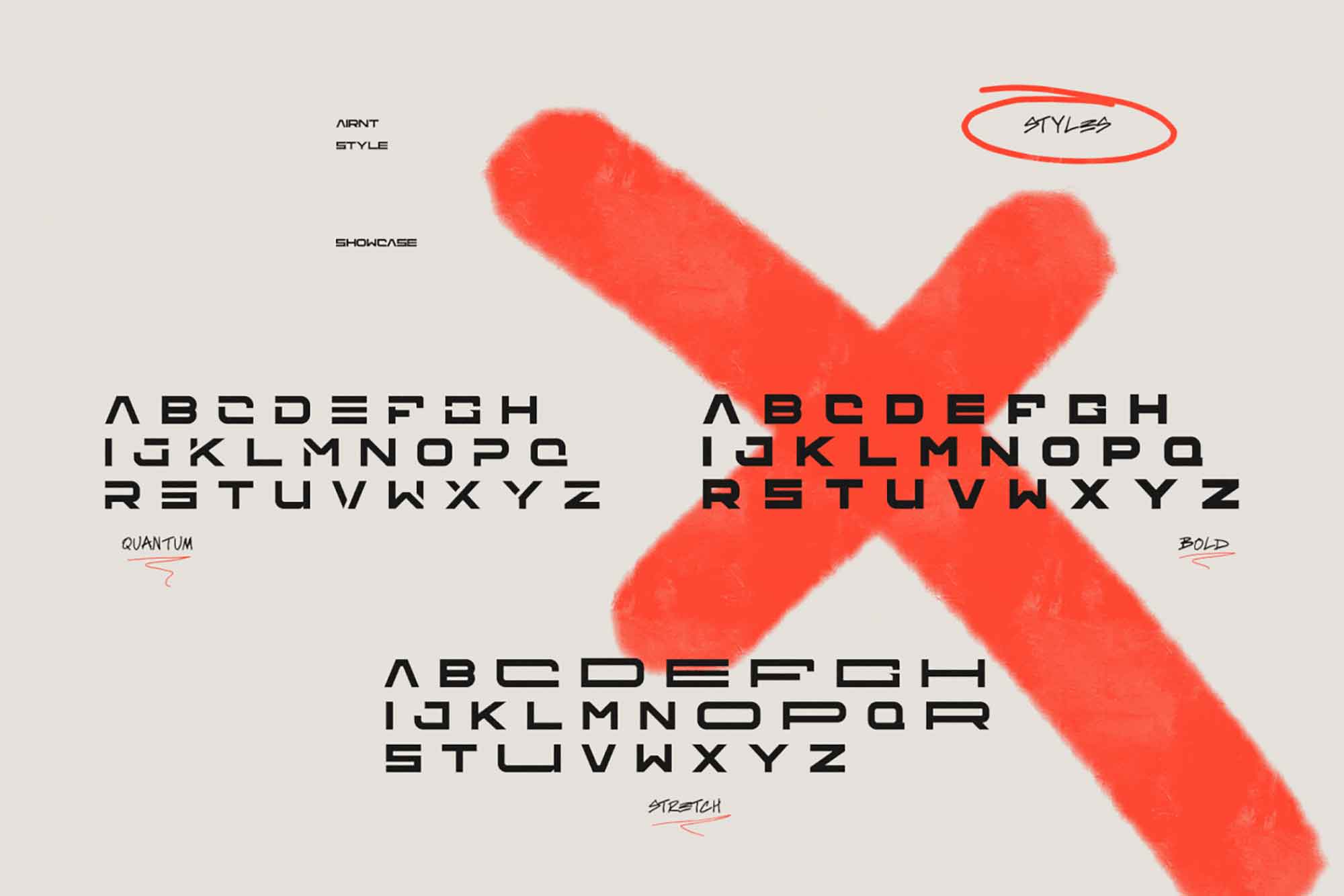 Airing Font Styles