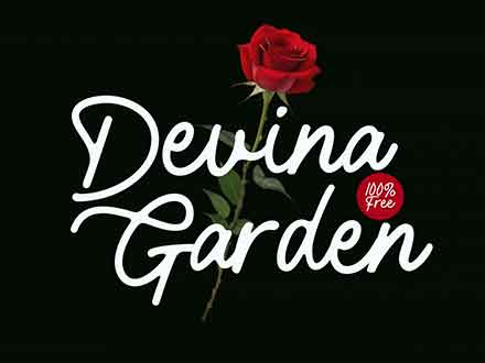 Devina Garden Font