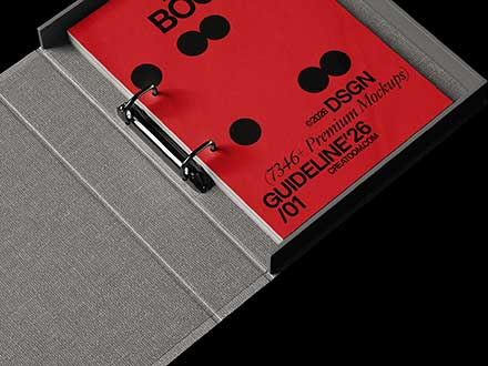 Brand Guidelines Book Mockup