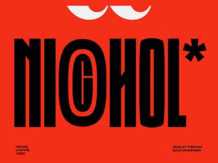 Nichol Condensed Font